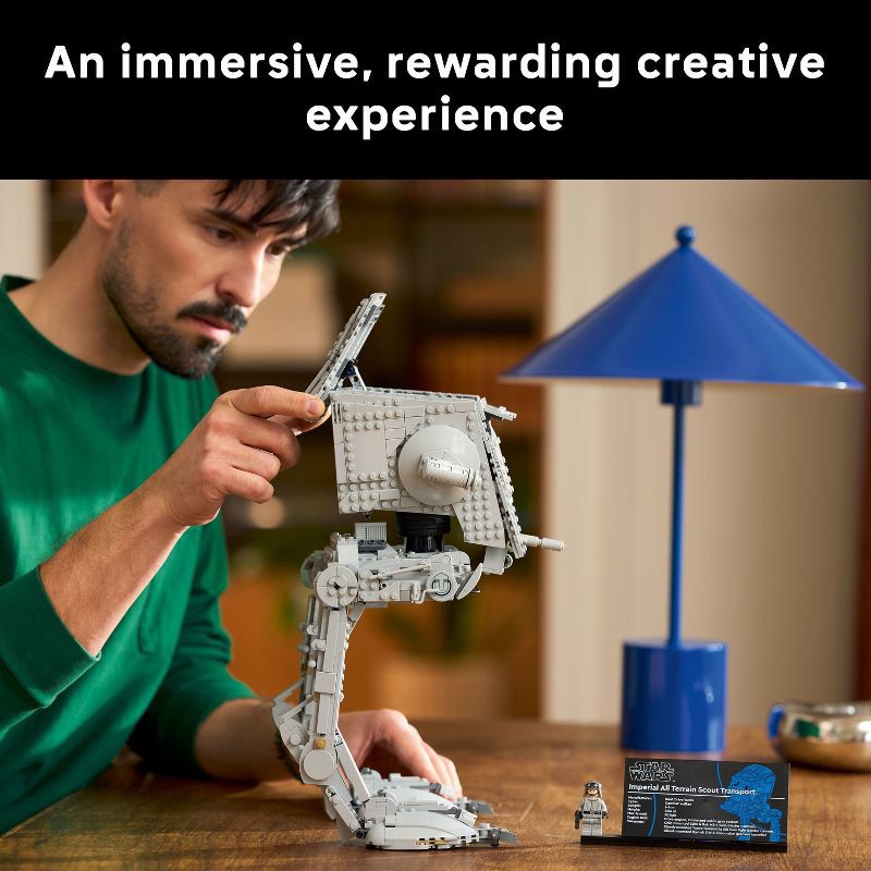 slide 3 of 6, LEGO Star Wars AT-ST Walker Building Set 75417, 1 ct