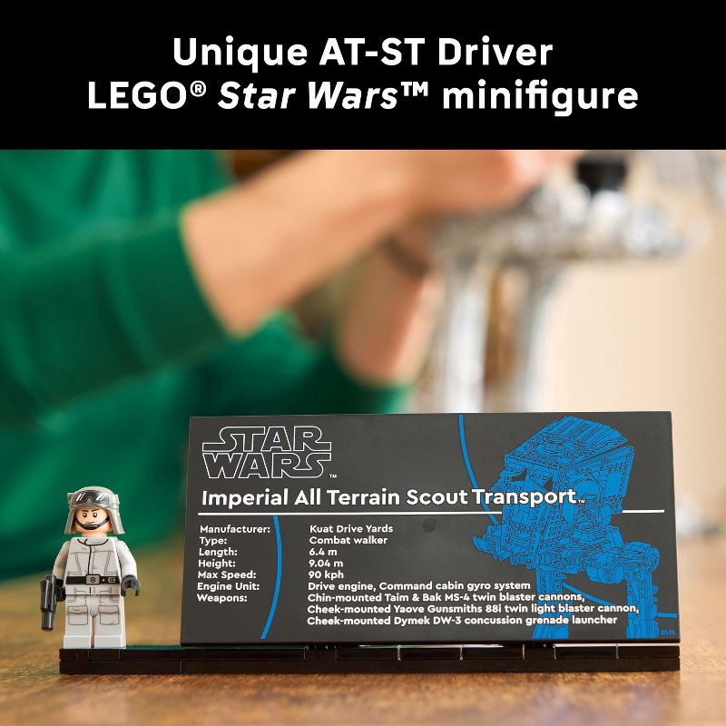 slide 5 of 6, LEGO Star Wars AT-ST Walker Building Set 75417, 1 ct