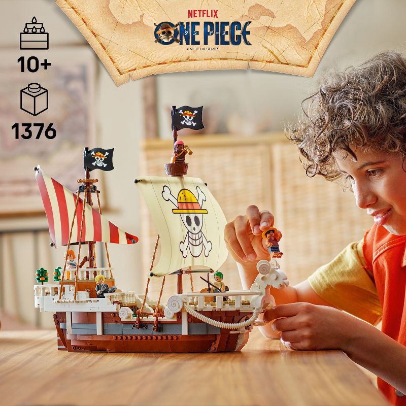 slide 2 of 6, LEGO One Piece The Going Merry Pirate Ship 75639, 1 ct