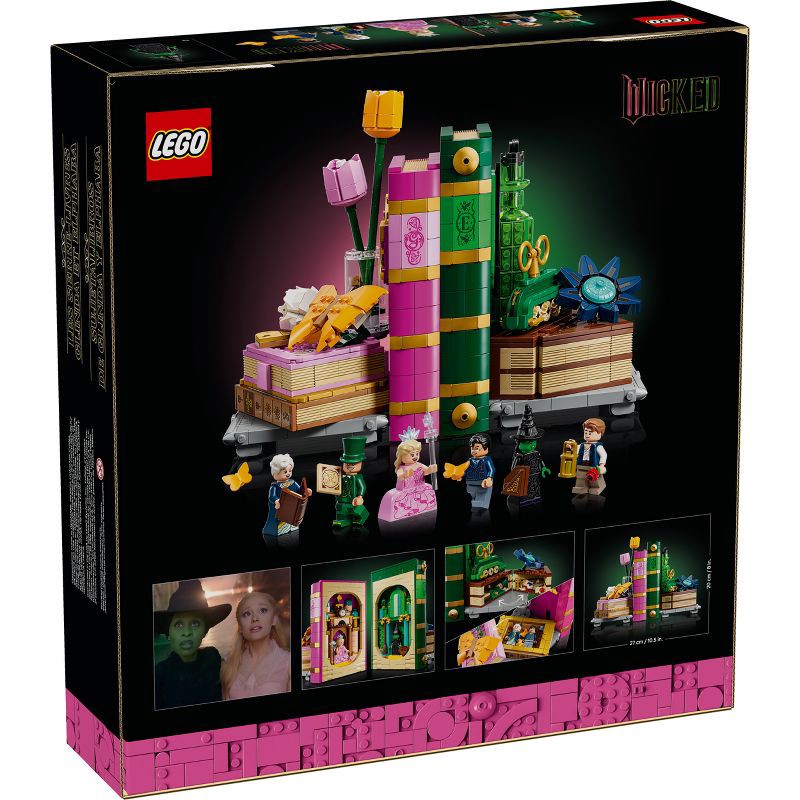 slide 3 of 6, LEGO Wicked Glinda & Elphaba Bookends 75691, 1 ct