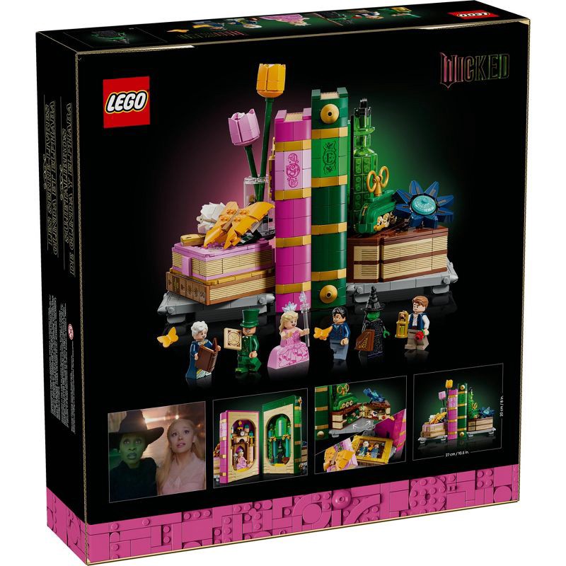slide 4 of 6, LEGO Wicked Glinda & Elphaba Bookends 75691, 1 ct