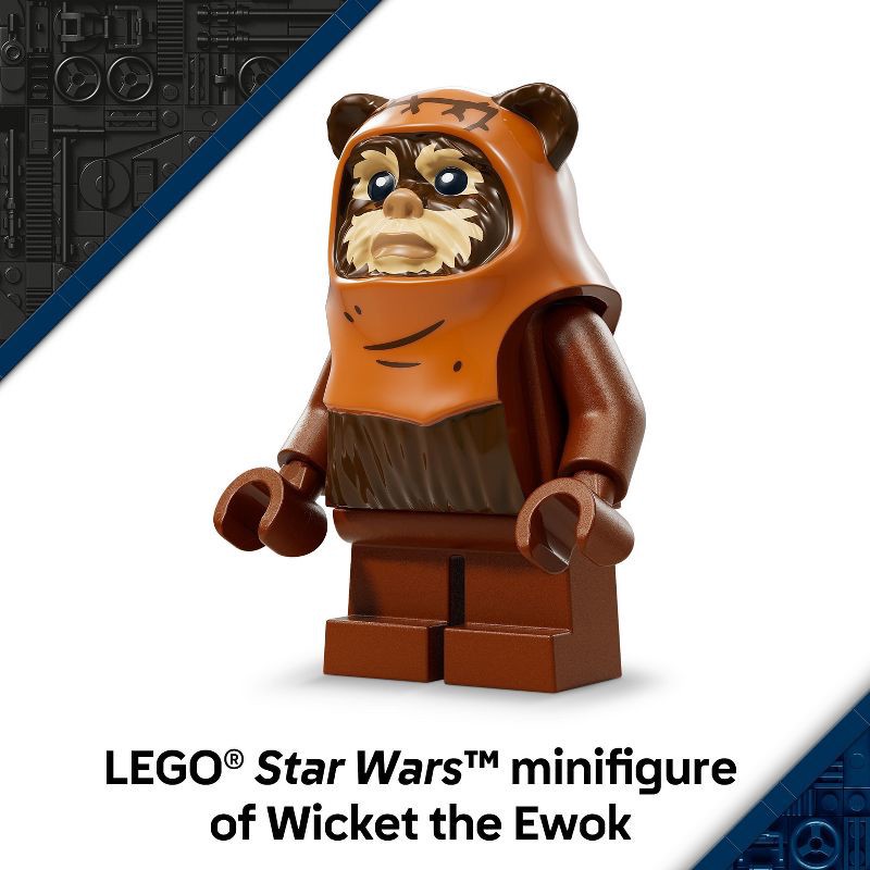 slide 6 of 7, LEGO Star Wars Wicket the Ewok Building Toy 75430, 1 ct