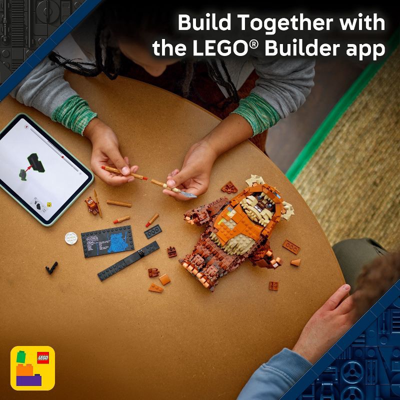 slide 7 of 7, LEGO Star Wars Wicket the Ewok Building Toy 75430, 1 ct