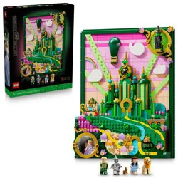 LEGO Wicked Emerald City Wall Art for Adults 75685