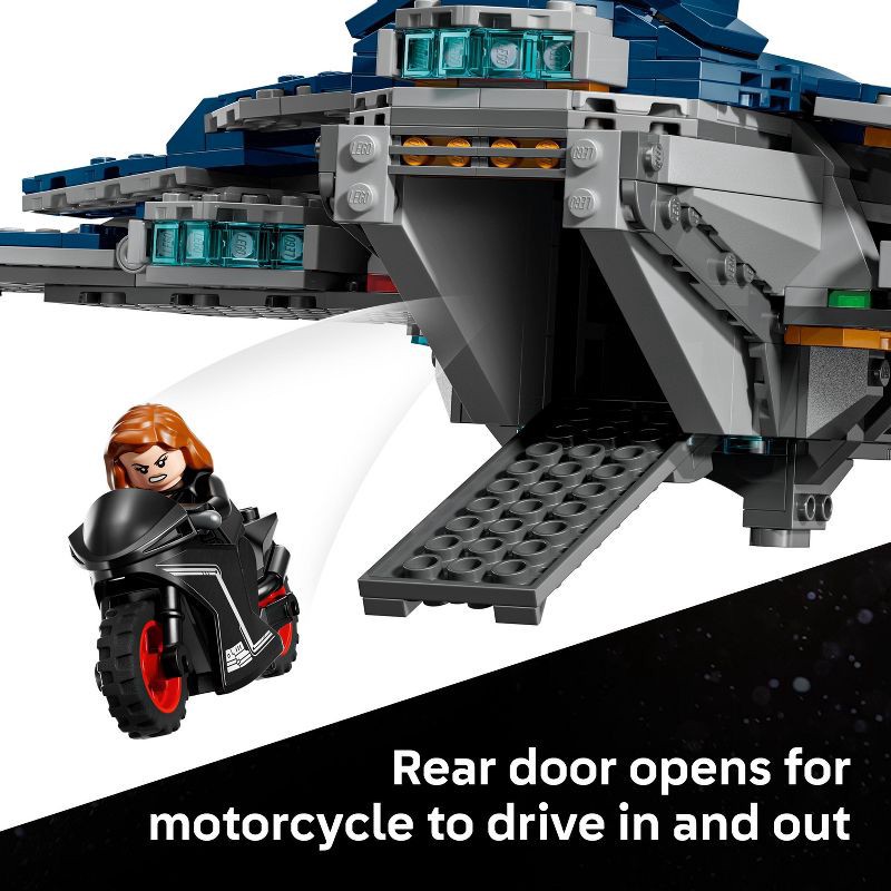 slide 4 of 6, LEGO Marvel Avengers: Age of Ultron Quinjet Building Toy 76325, 1 ct