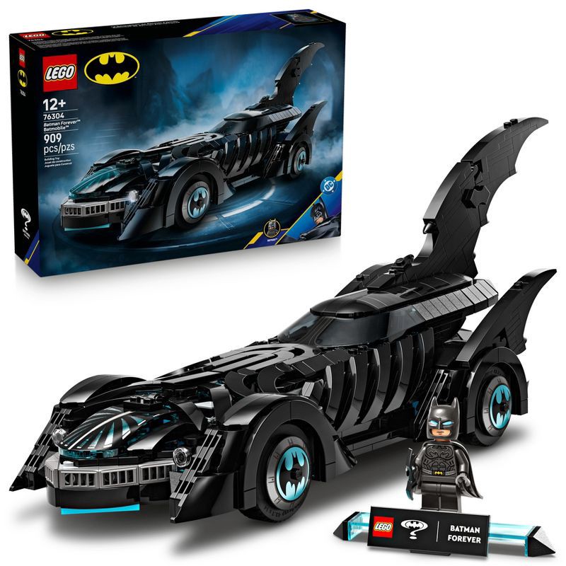 slide 1 of 6, LEGO DC Batman: Batman Forever Batmobile Building Toy 76304, 1 ct