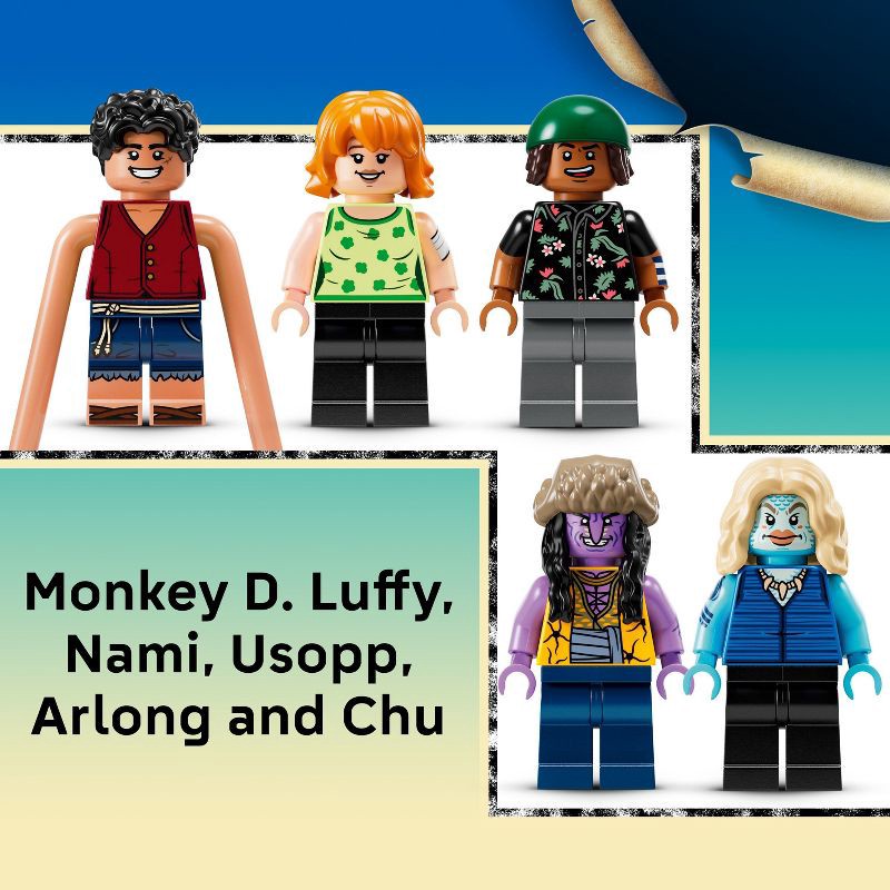 slide 5 of 6, LEGO ONE PIECE Battle at Arlong Park Kids Toy 75638, 1 ct