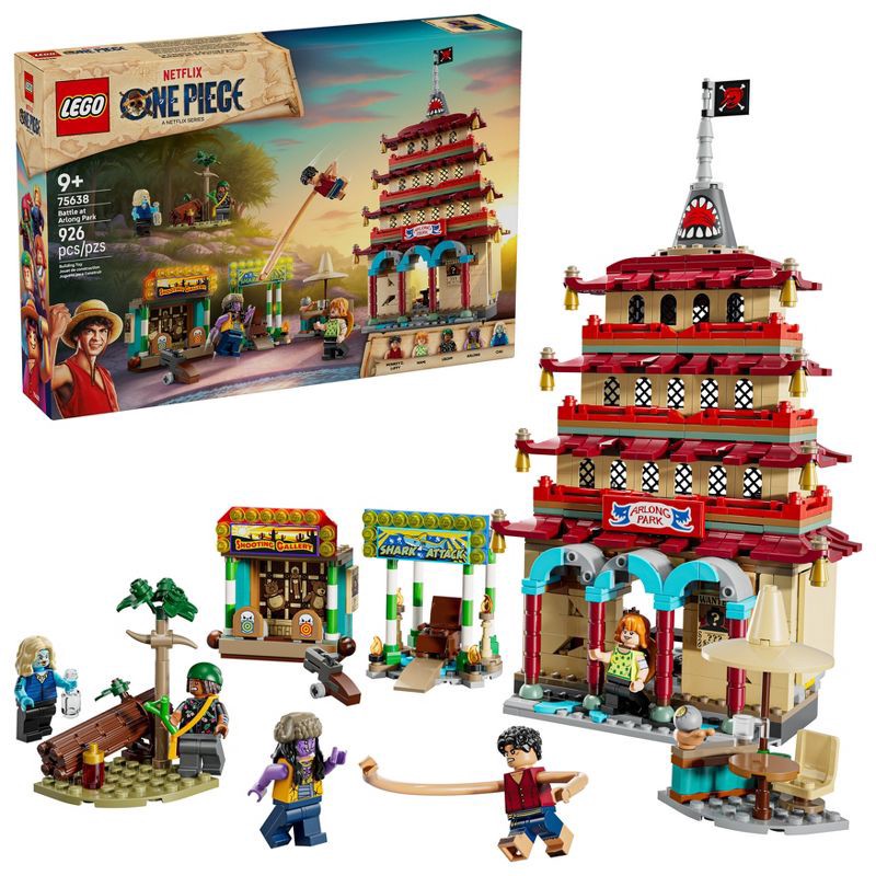 slide 1 of 6, LEGO ONE PIECE Battle at Arlong Park Kids Toy 75638, 1 ct