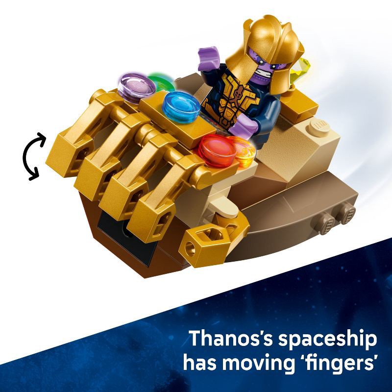 slide 5 of 6, LEGO Marvel Captain America vs Thanos Kids Toy 76319, 1 ct