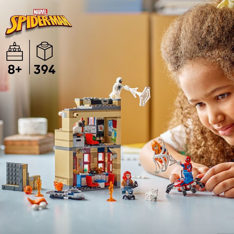 slide 2 of 7, LEGO Marvel Peter Parker's Apartment Super Hero Building Toy, Christmas Gift Ideas for Kids' - 76317, 1 ct