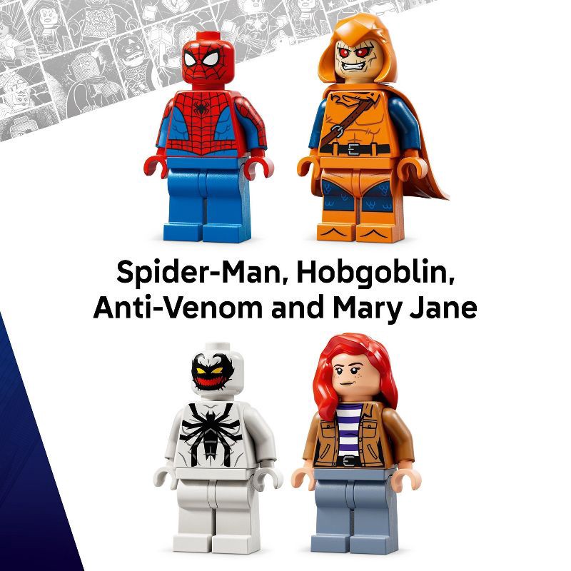 slide 5 of 7, LEGO Marvel Peter Parker's Apartment Super Hero Building Toy, Christmas Gift Ideas for Kids' - 76317, 1 ct
