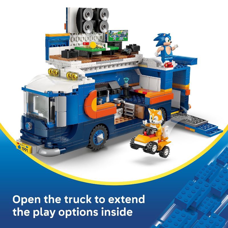 slide 5 of 6, LEGO Sonic the Hedgehog Team Sonic Command Truck 77006, 1 ct