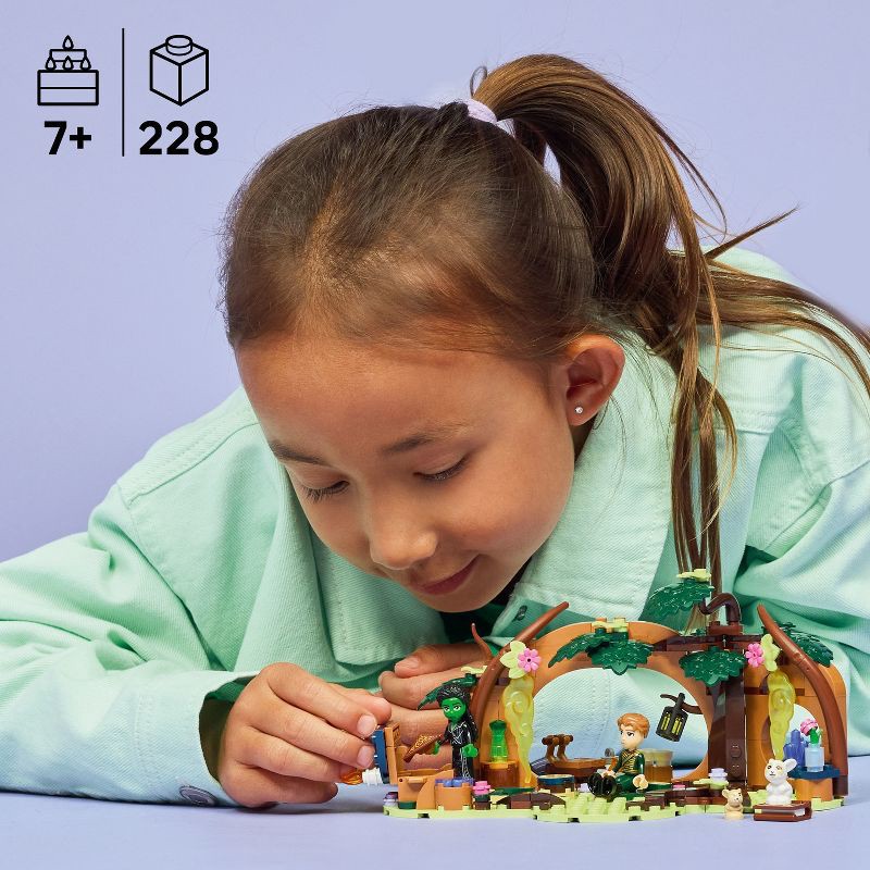 slide 2 of 6, LEGO Wicked Elphaba's Retreat Building Toy 75687, 1 ct