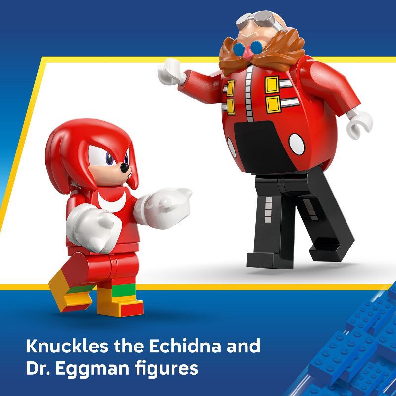 slide 6 of 6, LEGO Sonic the Hedgehog Knuckles vs Dr. Eggman Egg Crusher Mech 77005, 1 ct