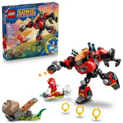 LEGO Sonic the Hedgehog Knuckles vs Dr. Eggman Egg Crusher Mech 77005