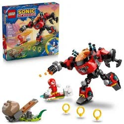LEGO Sonic the Hedgehog Knuckles vs Dr. Eggman Egg Crusher Mech 77005