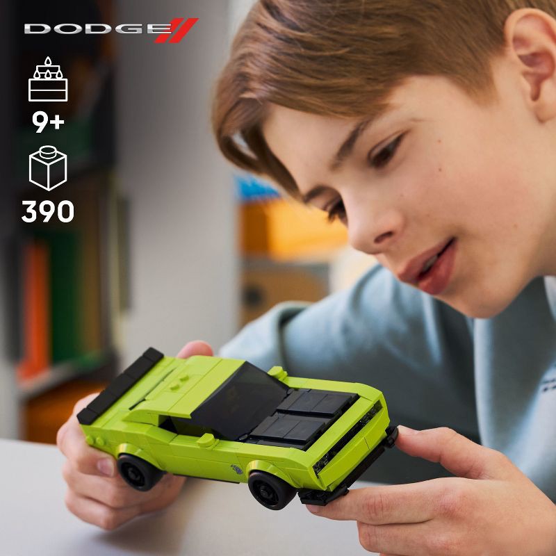 slide 2 of 6, LEGO Speed Champions Dodge Challenger SRT Hellcat Sports Car Building Toy 77237, 1 ct