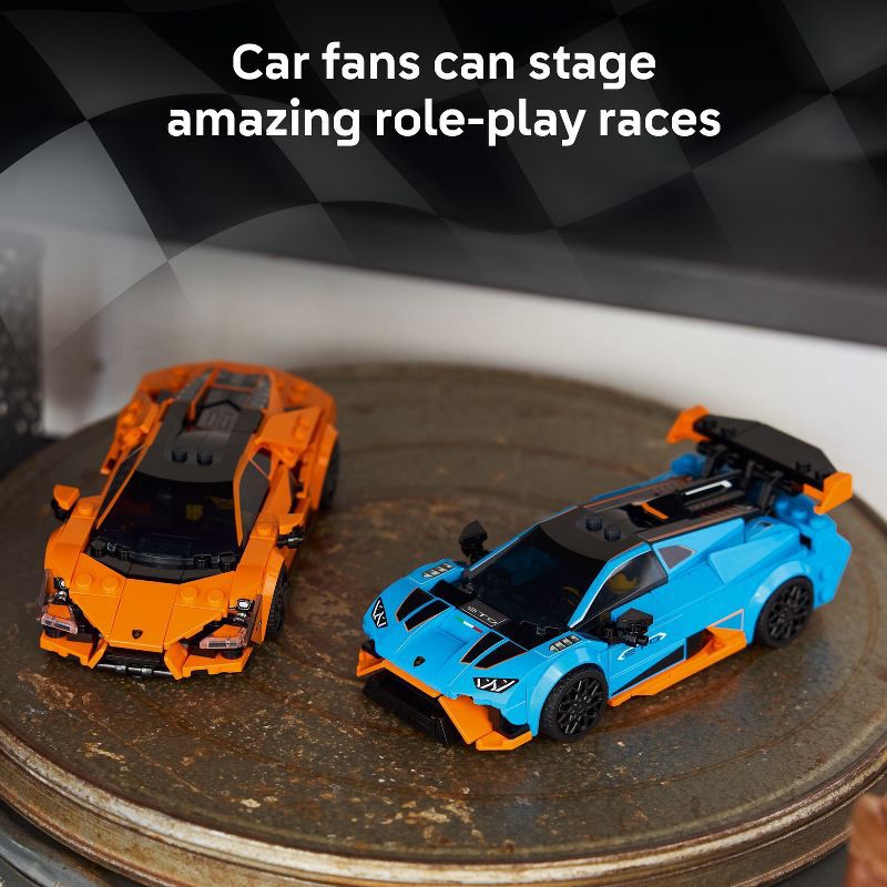 slide 3 of 6, LEGO Speed Champions Lamborghini Revuelto & Huracán STO 77238, 1 ct
