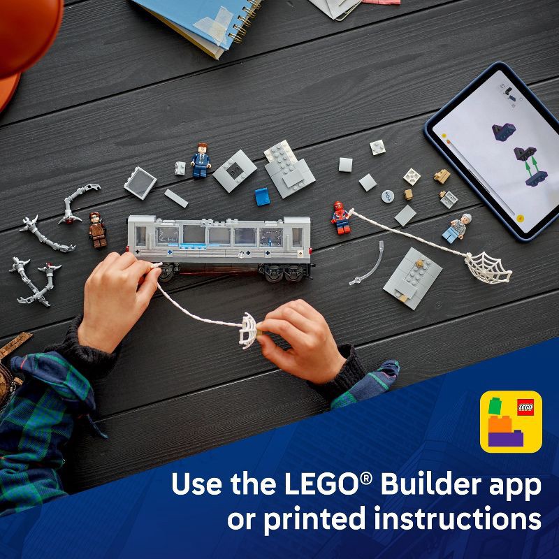 slide 7 of 7, LEGO Marvel Spider-Man vs Doc Ock Subway Train Scene Building Set 76321, 1 ct