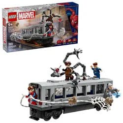 LEGO Marvel Spider-Man vs Doc Ock Subway Train Scene Building Set 76321