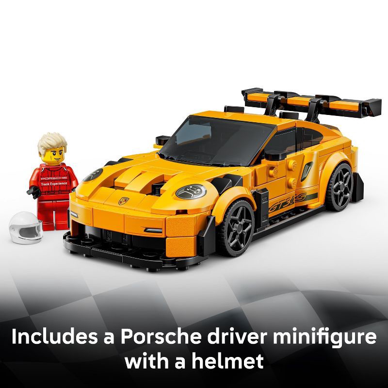 slide 5 of 6, LEGO Speed Champions Porsche 911 GT3 RS Super Car 77239, 1 ct