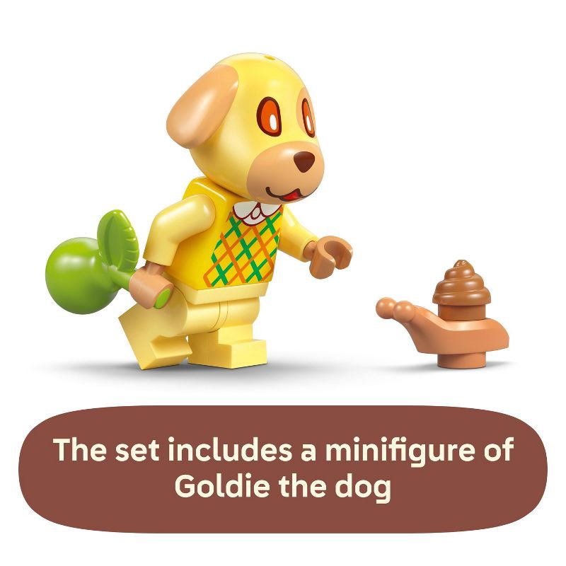 slide 5 of 6, LEGO Animal Crossing Goldie's Cozy House Kids Toy 77058, 1 ct