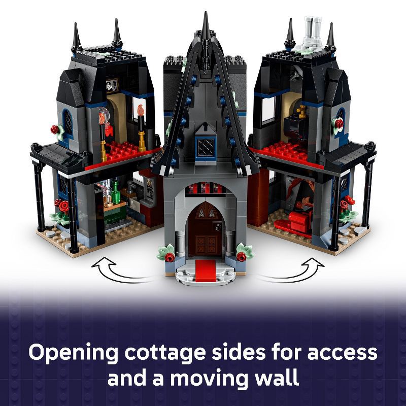 slide 4 of 6, LEGO Wednesday Morticias Cottage Building Toy 76786, 1 ct