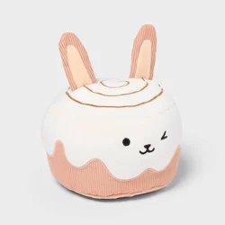 CinnaBunny Kids' Holiday Mini Weighted Plush Throw Pillow Light Brown - Pillowfort™