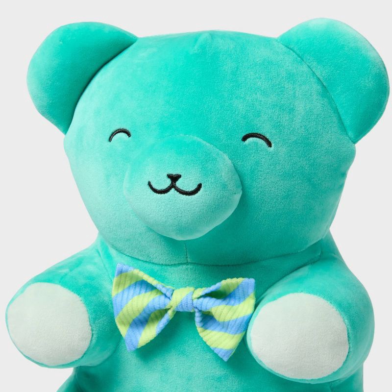 slide 3 of 4, Gummy Bear Light-Up Stuffed Plush Kids' Throw Pillow Blue - Pillowfort™, 1 ct