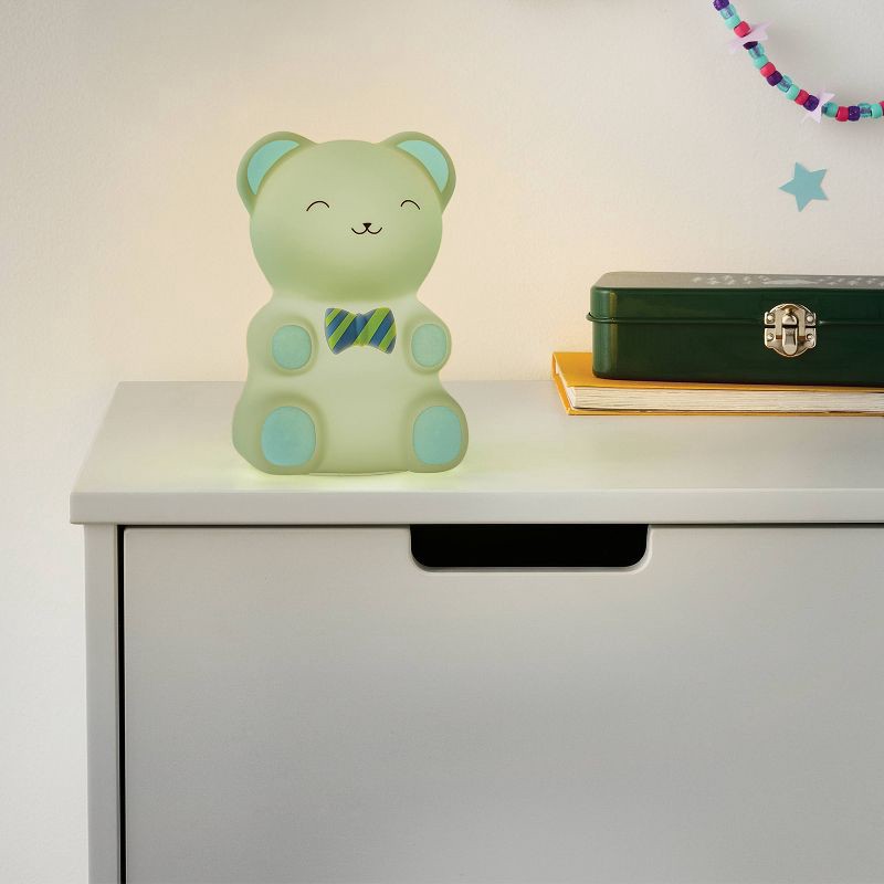 slide 2 of 4, Gummy Bear Kids' Portable Calming Silicone Night Light - Pillowfort™, 1 ct