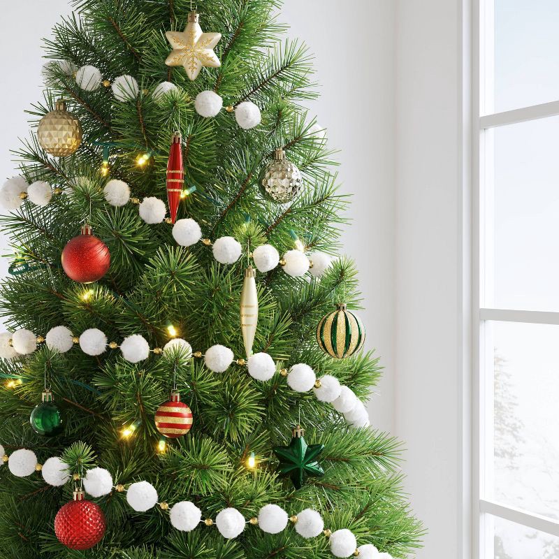 slide 2 of 4, 20ct Christmas Mixed Finial Set Red/Green/Gold - Wondershop™, 20 ct