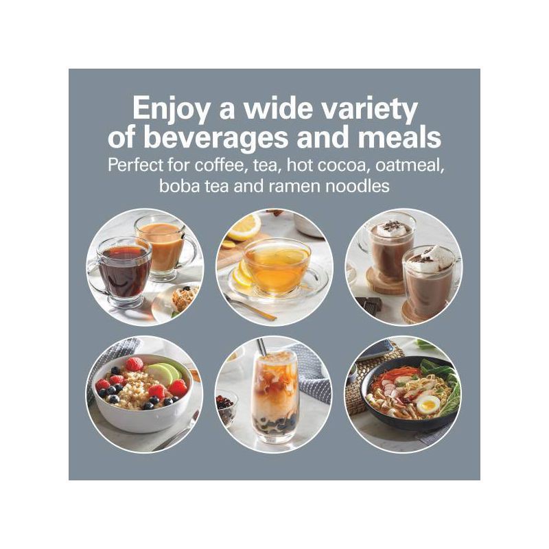 slide 10 of 10, Hamilton Beach 1L Stainless Steel Kettle, 1 liter