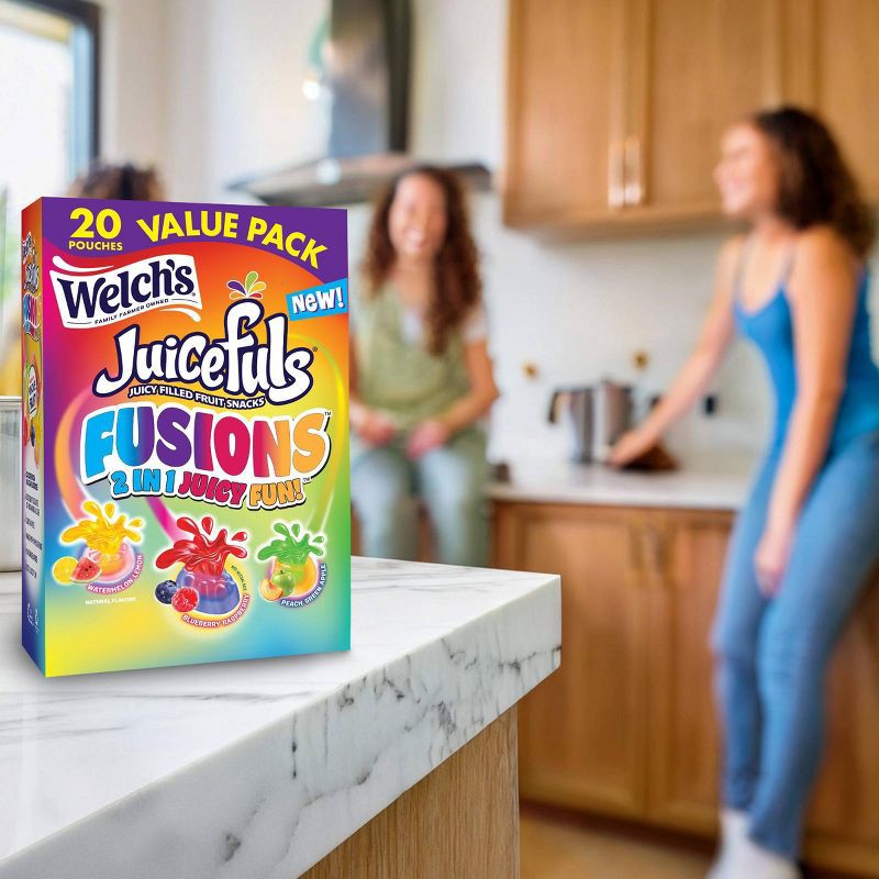 slide 7 of 8, Welch's Juicefuls Fusions Fruit Snacks - 16oz/20ct, 20 ct; 16 oz