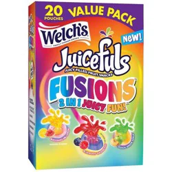 Welch's Juicefuls Fusions Fruit Snacks - 16oz/20ct