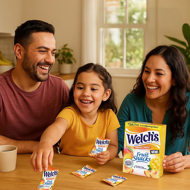 slide 5 of 9, Welch's Fruit Snacks Mango Peach - 17.6oz/22ct, 22 ct; 17.6 oz