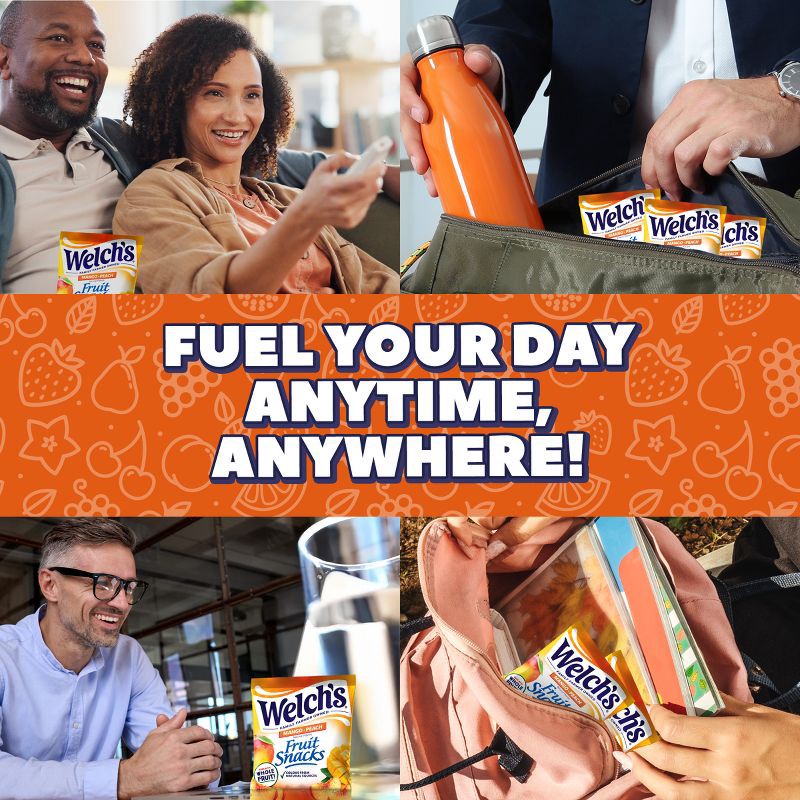 slide 6 of 9, Welch's Fruit Snacks Mango Peach - 17.6oz/22ct, 22 ct; 17.6 oz