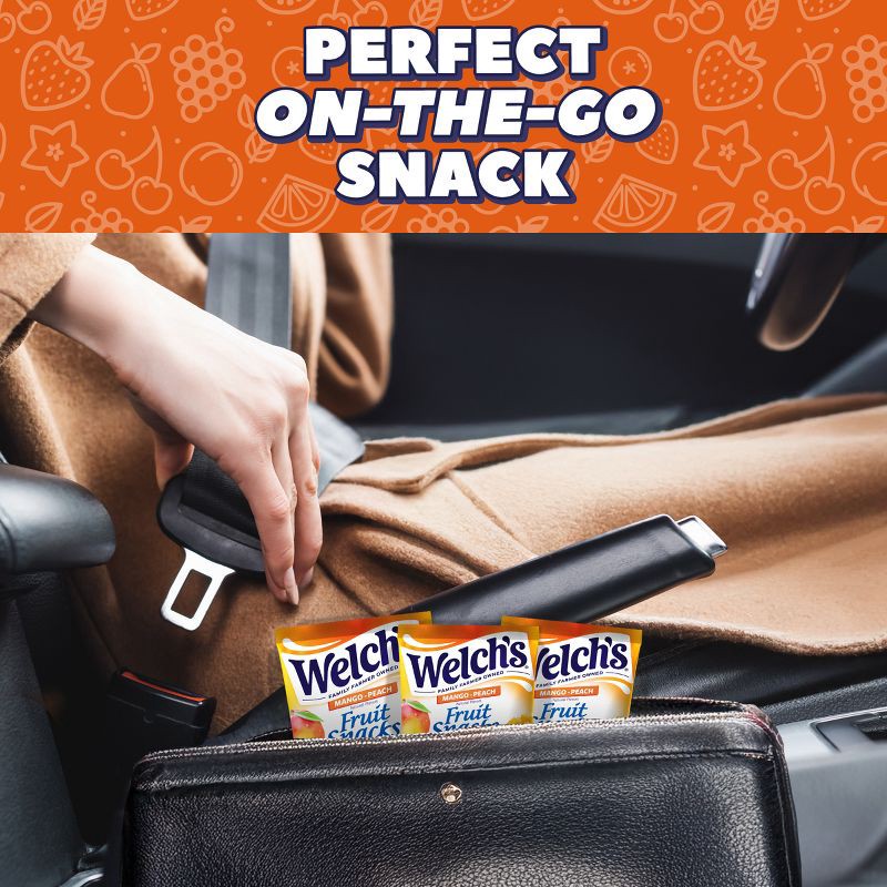 slide 7 of 9, Welch's Fruit Snacks Mango Peach - 17.6oz/22ct, 22 ct; 17.6 oz