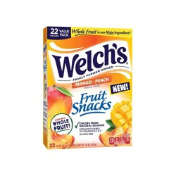 Welch's Fruit Snacks Mango Peach - 17.6oz/22ct