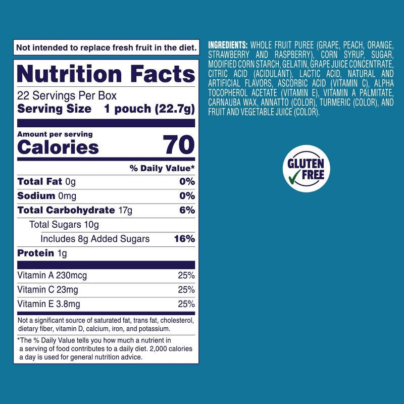 slide 2 of 5, Welch's Fruit Snacks - 17.6oz/22ct, 22 ct; 17.6 oz