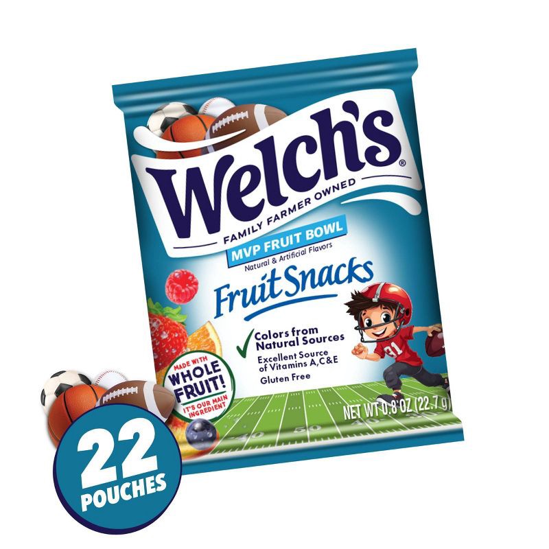 slide 3 of 5, Welch's Fruit Snacks - 17.6oz/22ct, 22 ct; 17.6 oz