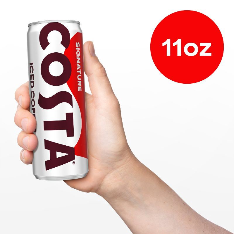 slide 6 of 6, COSTA COFFEE Signature Iced Coffee Drink - 11 fl oz, 11 fl oz
