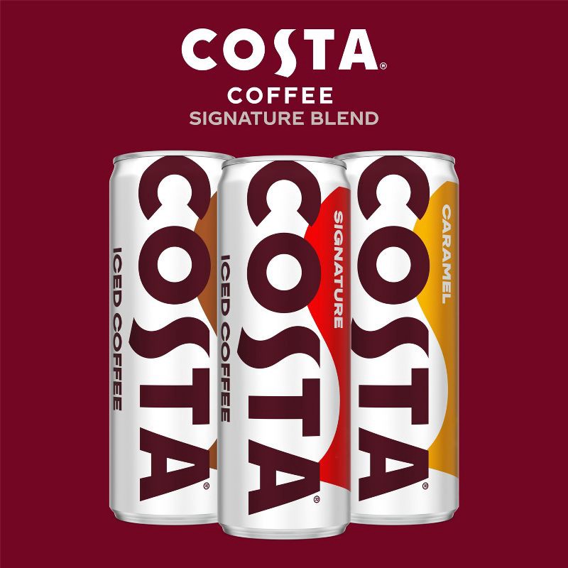 slide 5 of 6, COSTA COFFEE Signature Iced Coffee Drink - 11 fl oz, 11 fl oz