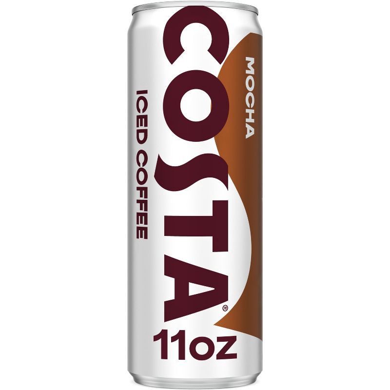 slide 1 of 6, COSTA COFFEE Mocha Iced Coffee Drink - 11 fl oz, 11 fl oz
