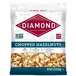 Diamond Chopped Hazelnuts - 2.25oz