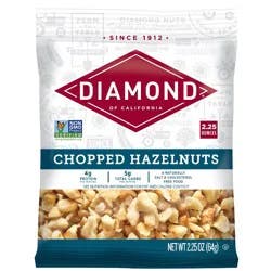 Diamond Chopped Hazelnuts - 2.25oz