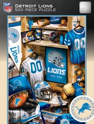 Detroit Lions NFL Locker Room 500pc Puzzle