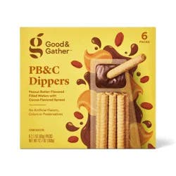 Peanut Butter Filled Wafer Stix With Cocoa Spread - 12.7oz/6ct - Good & Gather™