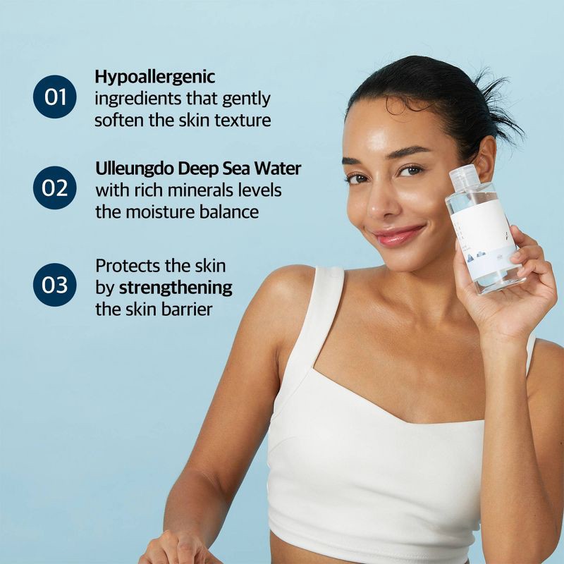 slide 7 of 11, Round Lab 1025 Dokdo Toner Korean Skincare for Skin Balancing and Gentle Exfoliation with Soft Finish - 200ml, 200 ml