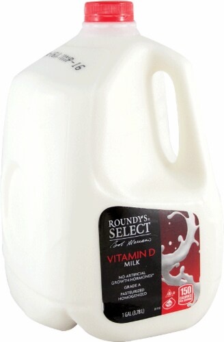 slide 1 of 1, Roundy's Roundys Select Vitamin D Whole Milk, 1 gal