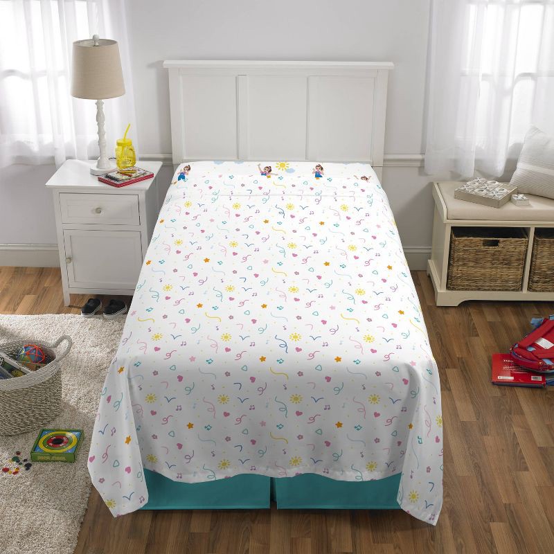 slide 2 of 6, Ms. Rachel Twin Sheet Set, 1 ct